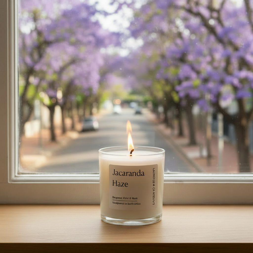Jacaranda Haze – Living Space Scene (No Jacaranda)