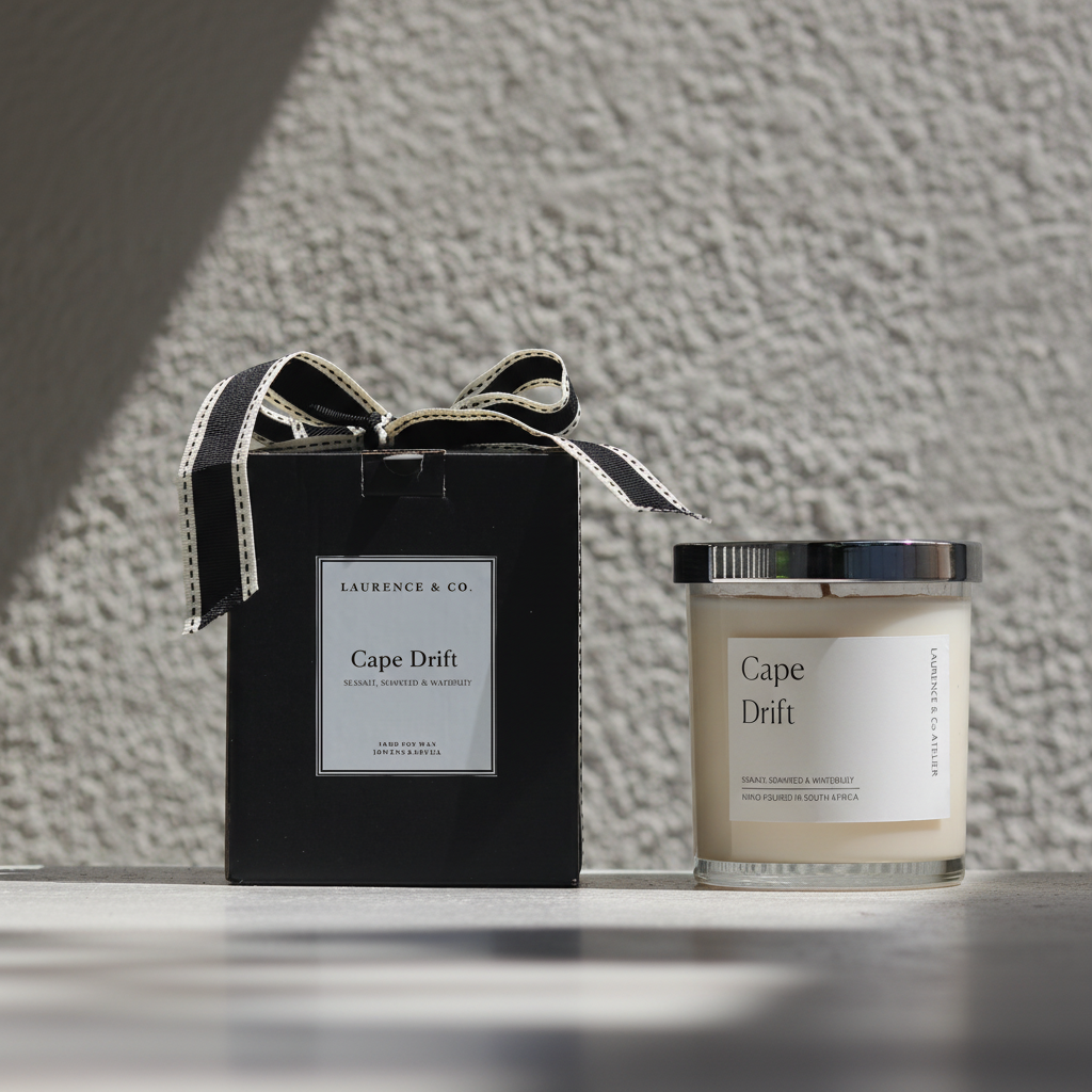 Cape Drift Candle with Gift Box